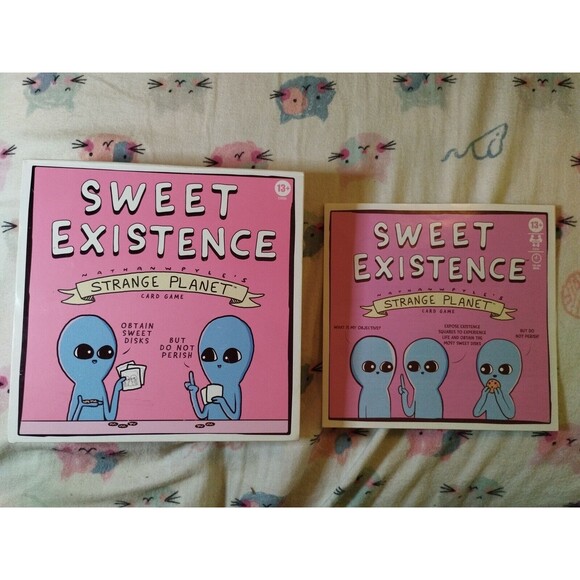 Hasbro Gaming Sweet Existence, A Strange Planet Family-Friendly Party Card Game - Picture 1 of 3
